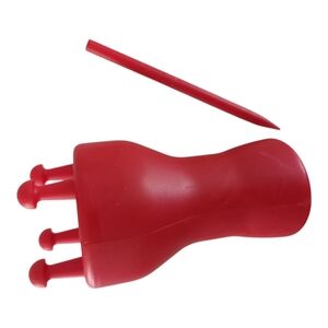 Red Knitting Loom Set